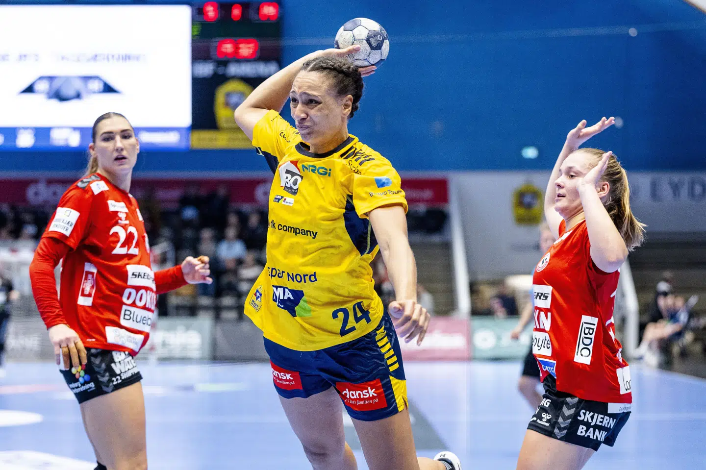 Det blev til tre måneder i Ikast for Béatrice Edwige. (Arkivfoto).