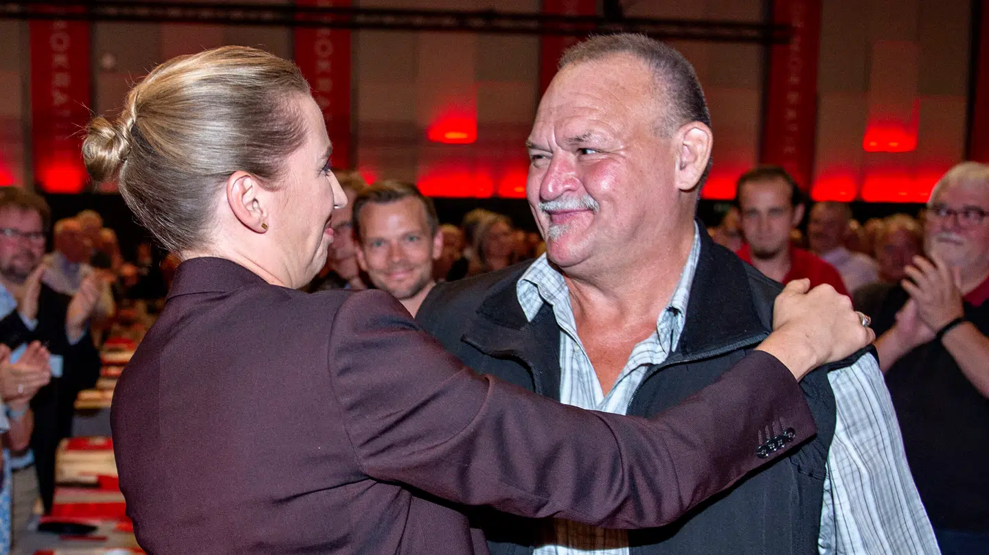 Bryggeriarbejder Arne Juhl har været frontfigur i Socialdemokratiets kampagne.