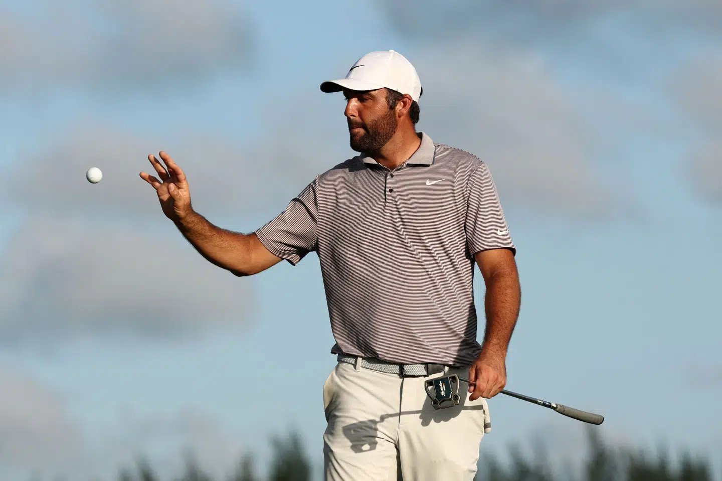 Scottie Scheffler vandt seks turneringer på PGA Tour i 2025 - to af dem var majortitler. (Arkivfoto).