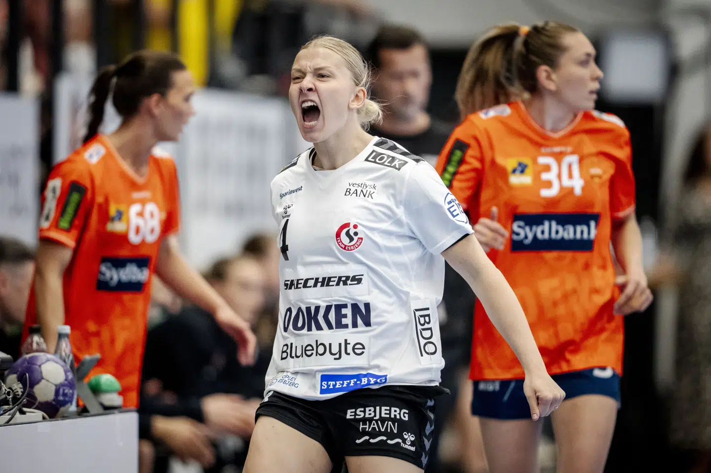 Michala Møller vil prøve noget nyt og forlader derfor Team Esbjerg efter sæsonen. (Arkivfoto).