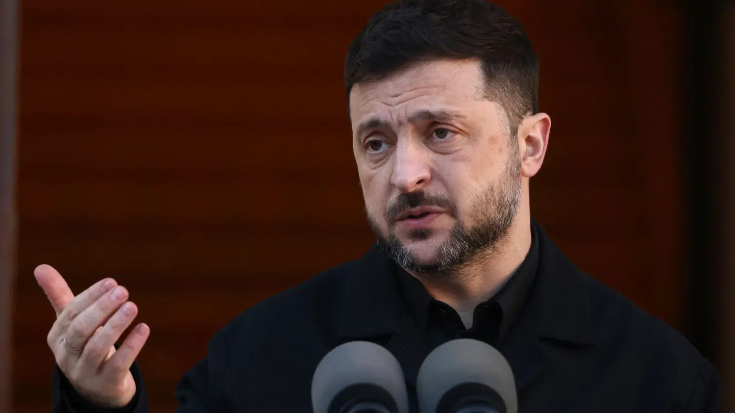 Ukraines præsident, Volodymyr Zelenskyj, ønsker håndfaste sikkerhedsgarantier.