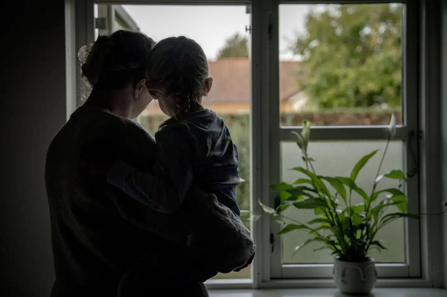 Det er for det meste kvinder, der tager på krisecenter. Ofte har de børn med sig. (Arkivfoto).