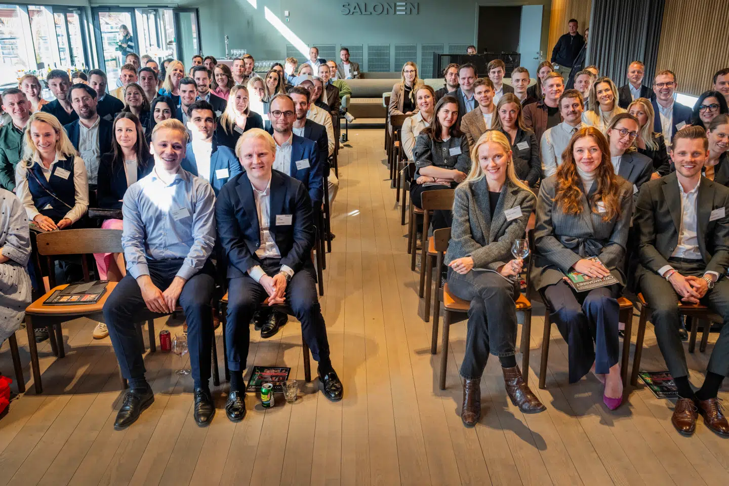 2025-talenterne samlet til fejringen i Salonen på Berlingske.