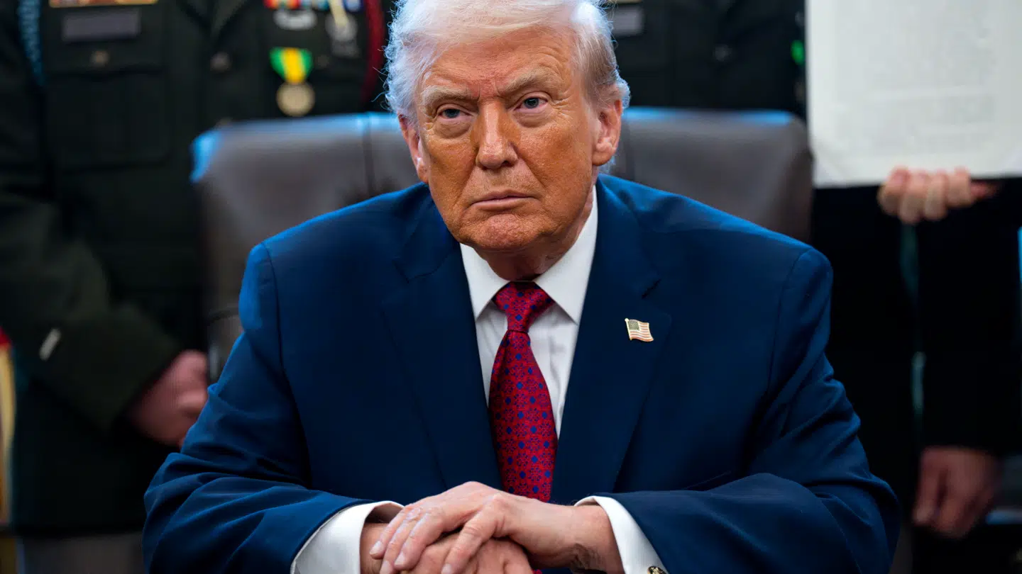 Den amerikanske præsident, Donald Trump, vil holde en tale til landet.