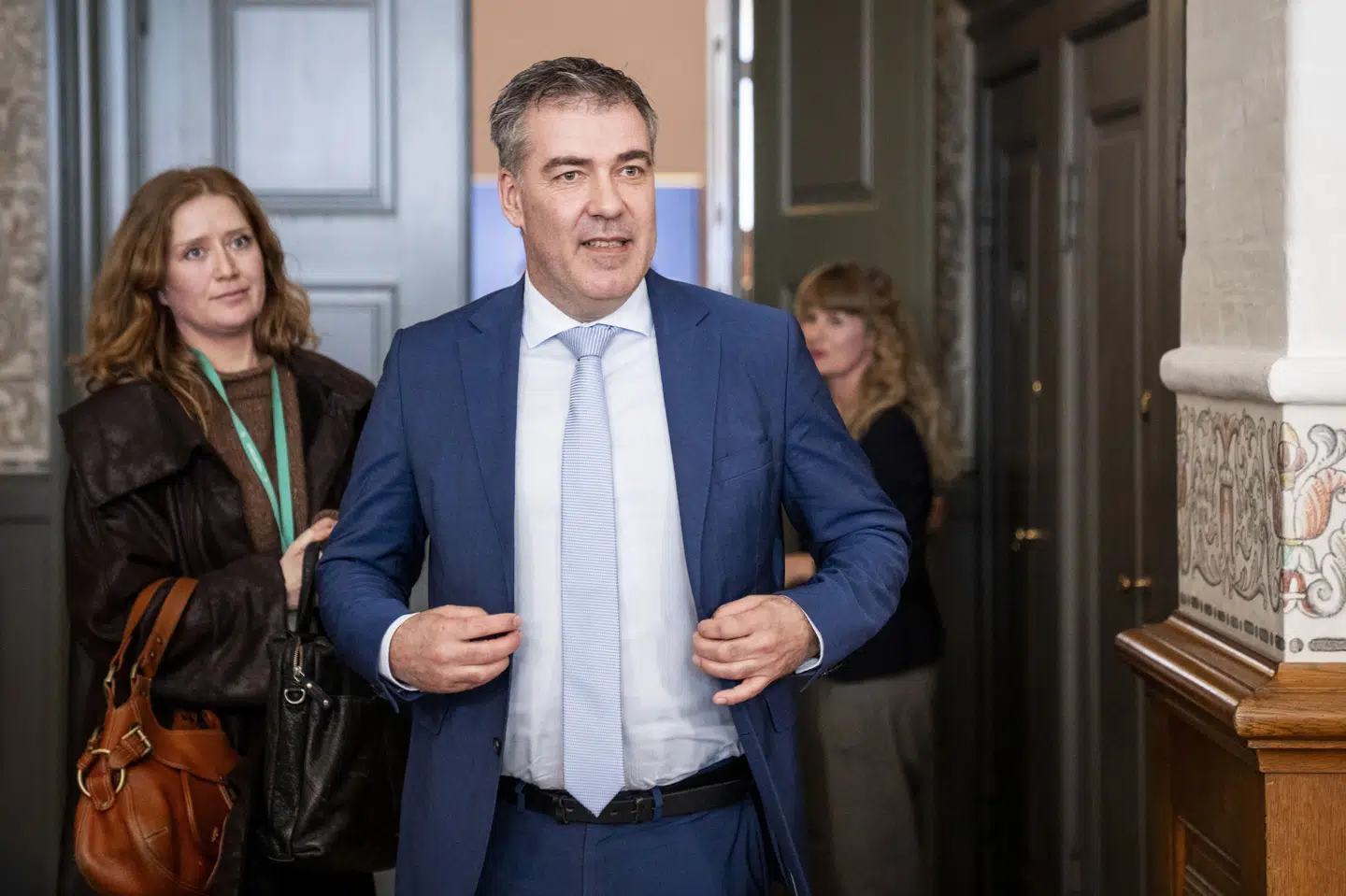 Klima-, energi- og forsyningsminister Lars Aagaard får kritik af flere partiet for at stå stejlt i forhandlinger om nyt klimamål. (Arkivfoto).