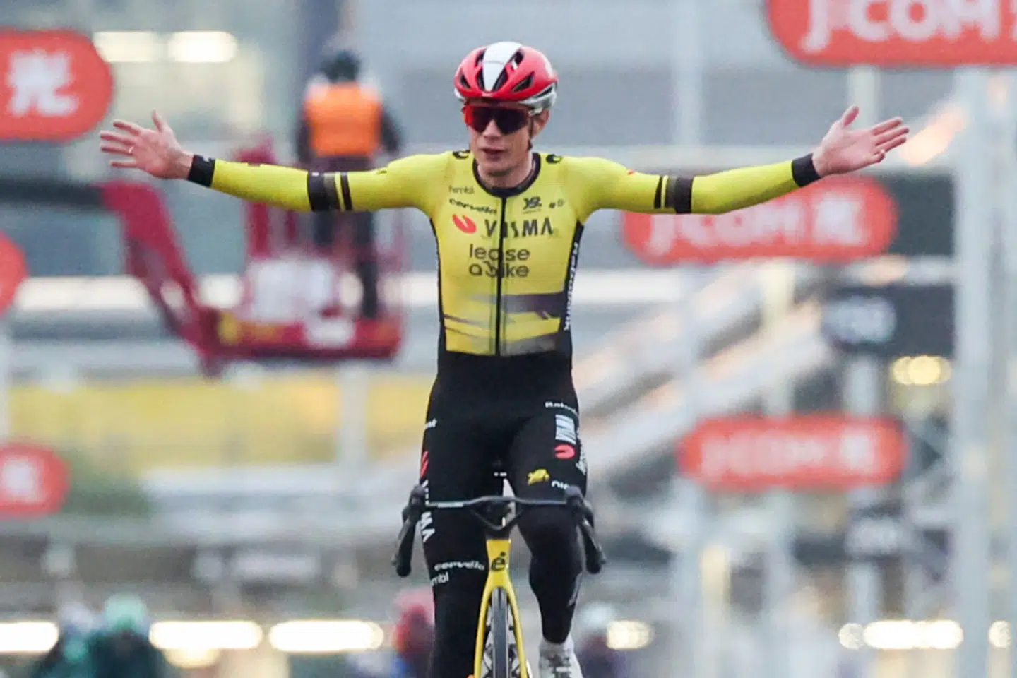 Jonas Vingegaard er den ene af tre nominerede til stor sportspris. (Arkivfoto).