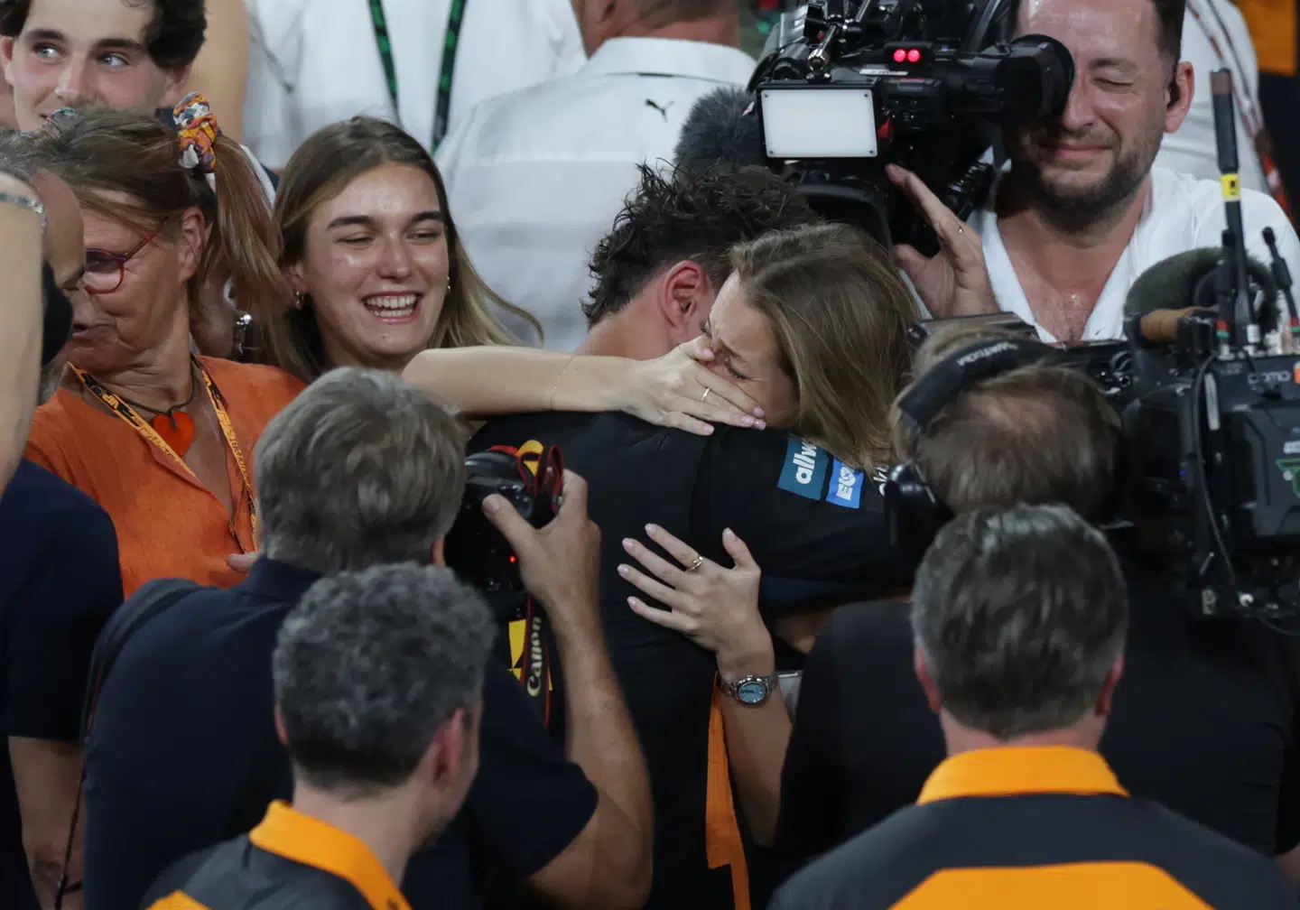 Et kram blev det også til.