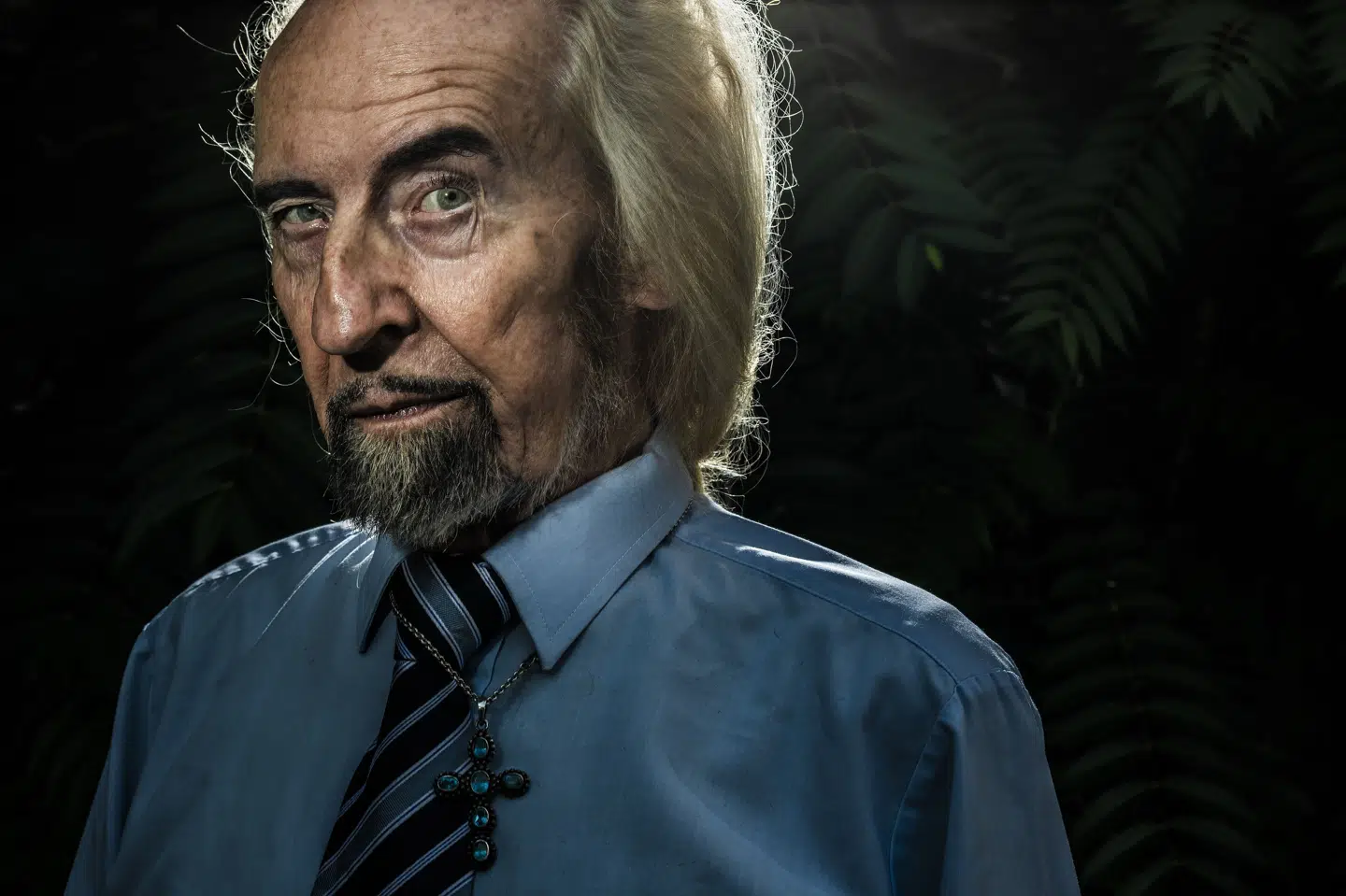 Marcel de Sade fotograferet i 2018 i forbindelse med udgivelsen af bogen "Verden vil betages", der handler om ham. Bogen er skrevet af Lars Henriksen. (Arkivfoto).