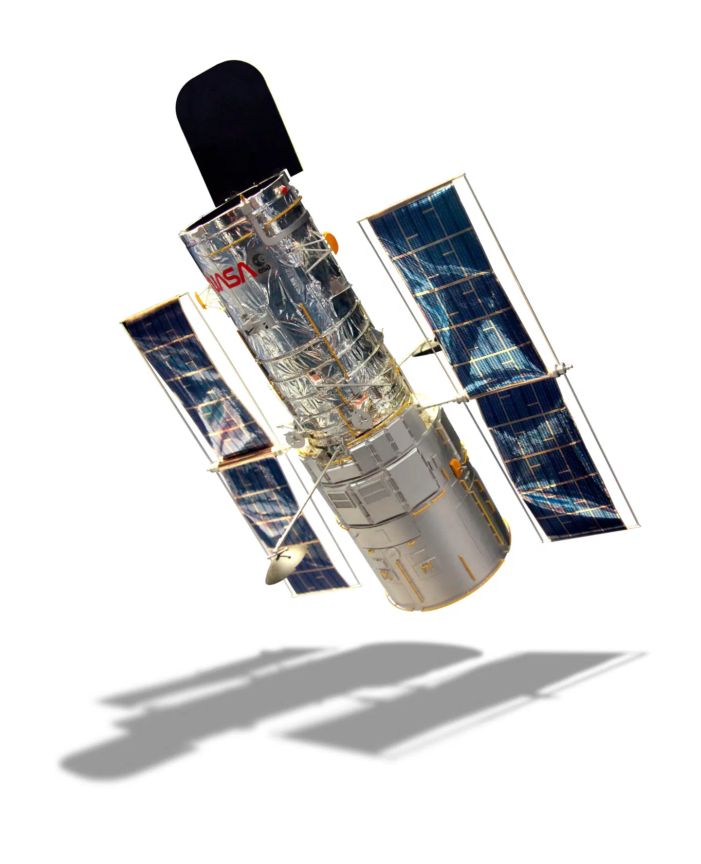 Hubble Space Telescope. Illustration: Detlev Van Ravenswaay