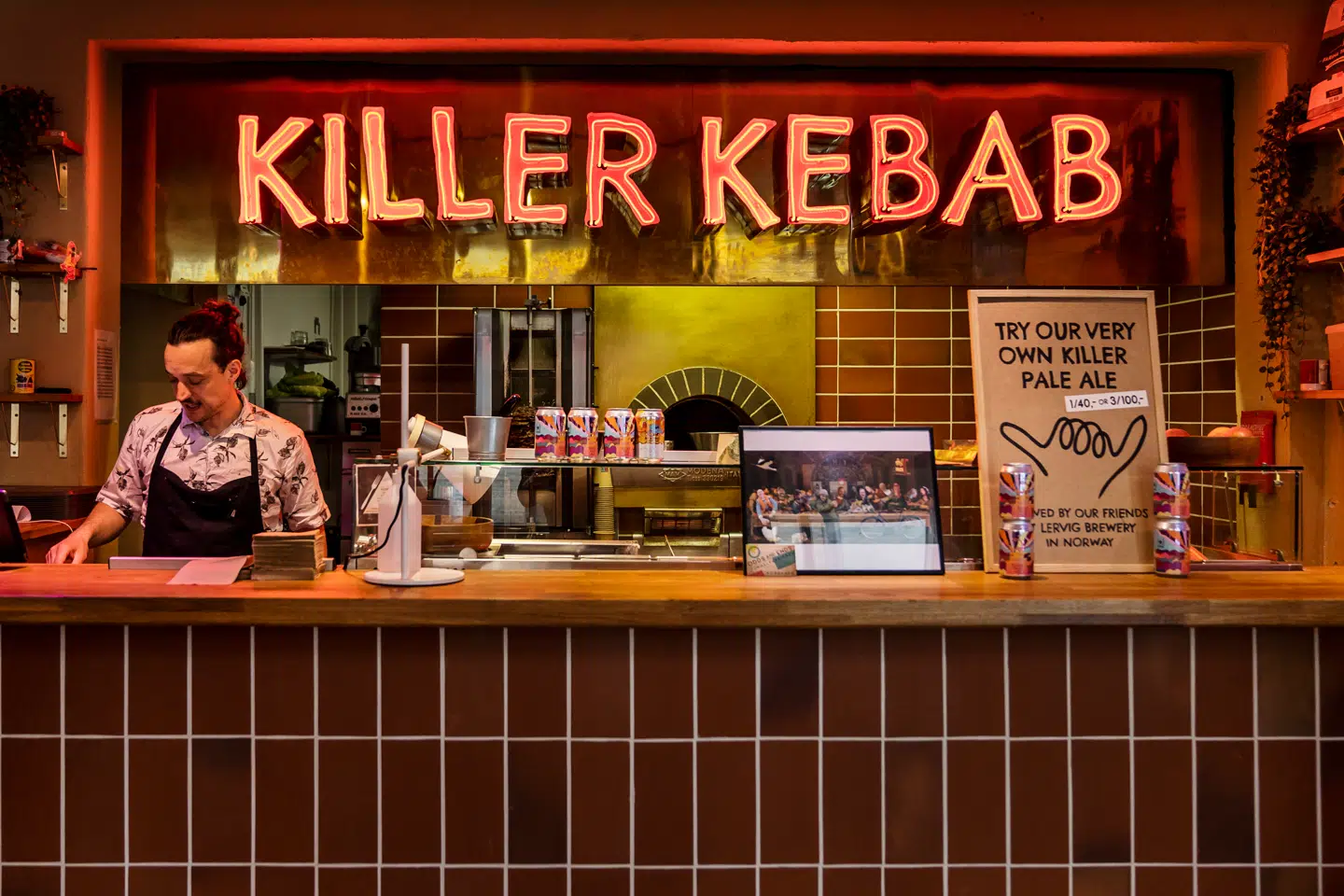 Killer Kebab har syv filialer i København.