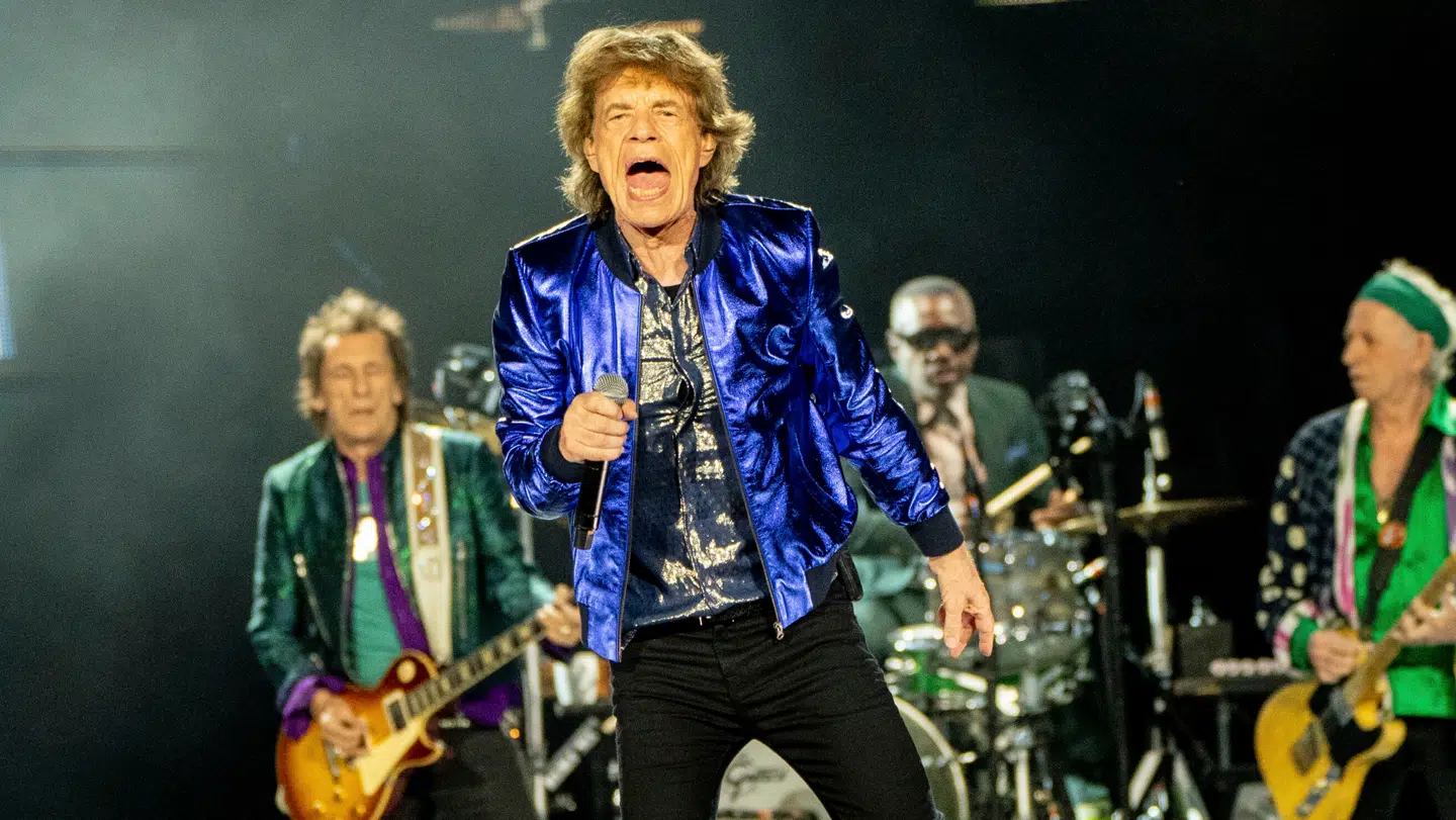 Mick Jagger er bandets frontmand.