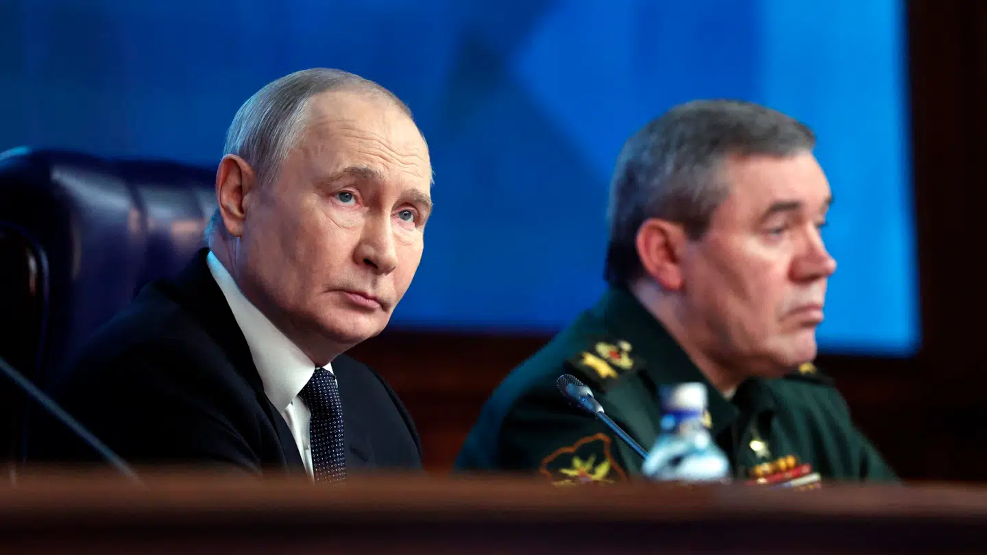 Vladimir Putin kom med udtalelsen i Kreml.