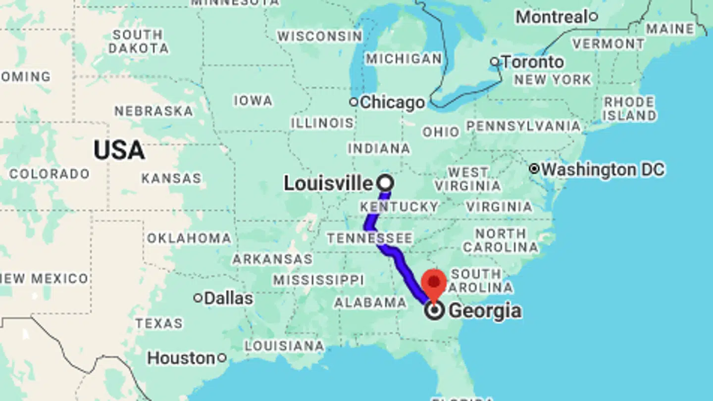 Debra Newton fortalte, at hun havde fået nyt arbejde i Georgia. Mere end 900 kilometer væk fra hjemmet i Louisville.