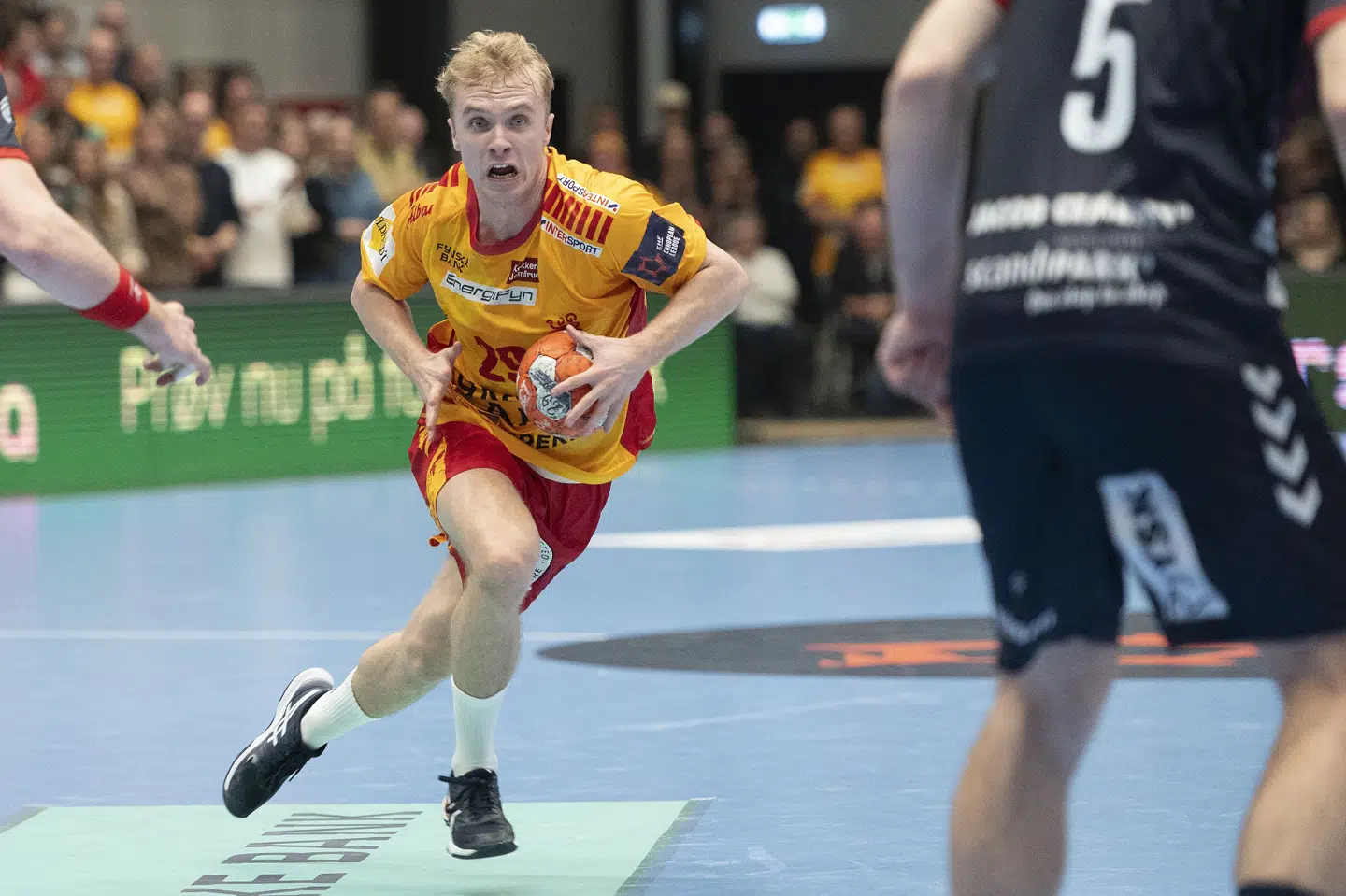 Hjalte Lykke har i efteråret fået debut for landsholdet, og nu er en forlængelse på plads med GOG. (Arkivfoto).