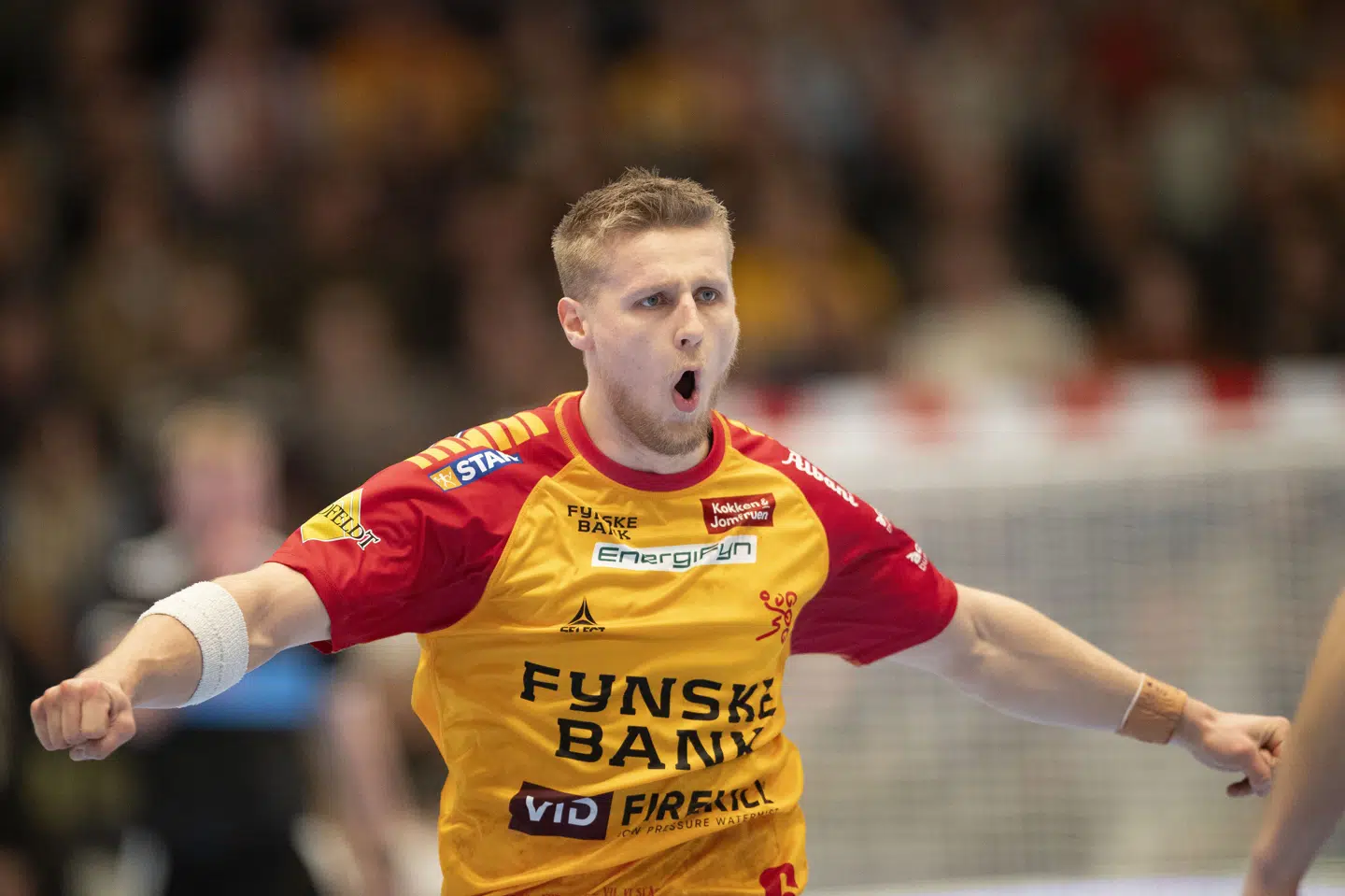 GOG og Frederik Bjerre er blandt de sidste fire i håndboldens pokalturnering. (Arkivfoto).