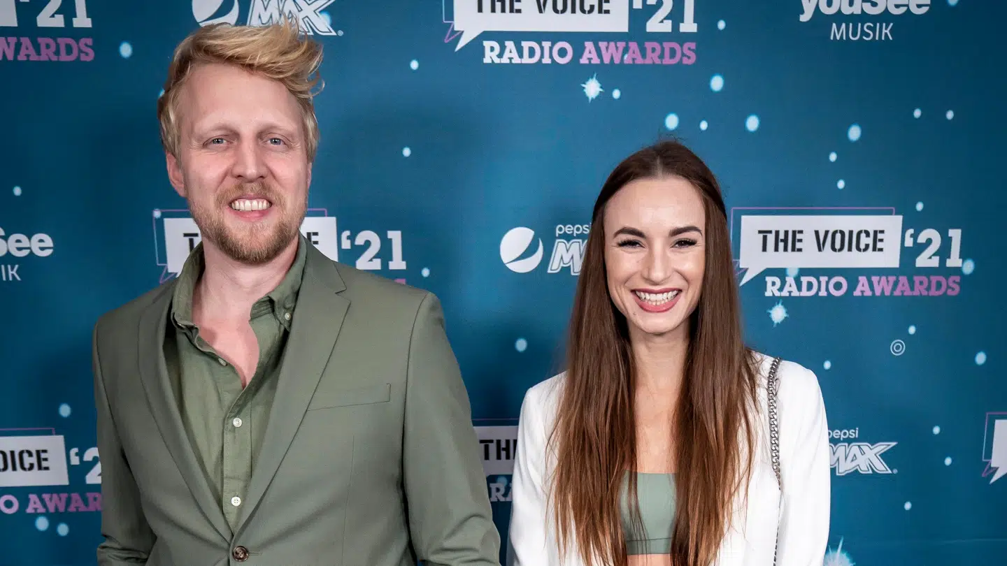 Claudia Rex og Pelle Emil Hebsgaard blev gift i 2018 og har dannet par siden 2017.