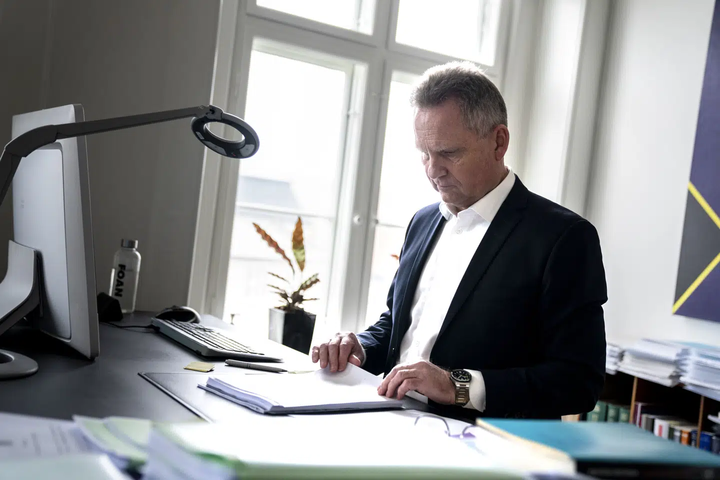 Rigsadvokat Jan Reckendorff har via justitsministeren torsdag orienteret Folketingets retsudvalg om, at et stort antal straffesager skal søges genoptaget. (Arkivfoto)