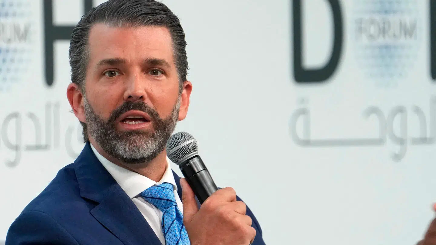 Donald Trump Jr. er rådgiver for Polymarket.