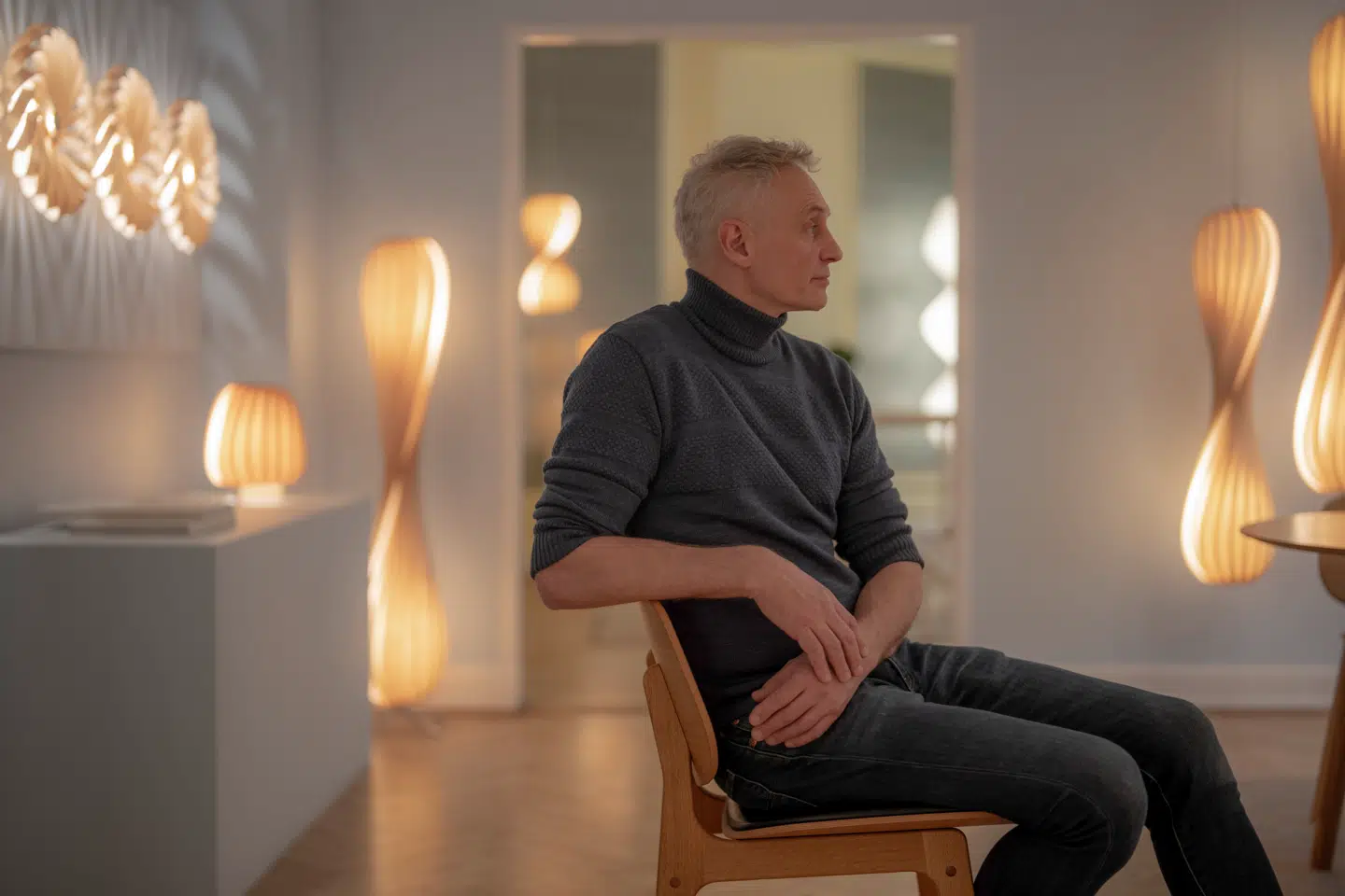 Tom Rossau ved, hvad det vil sige at bevæge sig mellem lys og mørke. Mellem håb og angst. I 2018 blev hans kone, Sabina, ramt af kræft, men er i dag kræftfri.