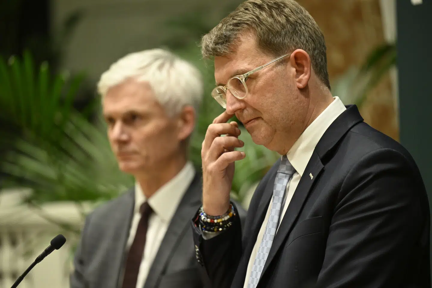 Forsvarsminister Troels Lund Poulsen (V) siger på et pressemøde torsdag eftermiddag, at pro-russiske grupper med forbindelse med etil russiske stats står bag cyberangreb i Danmark.