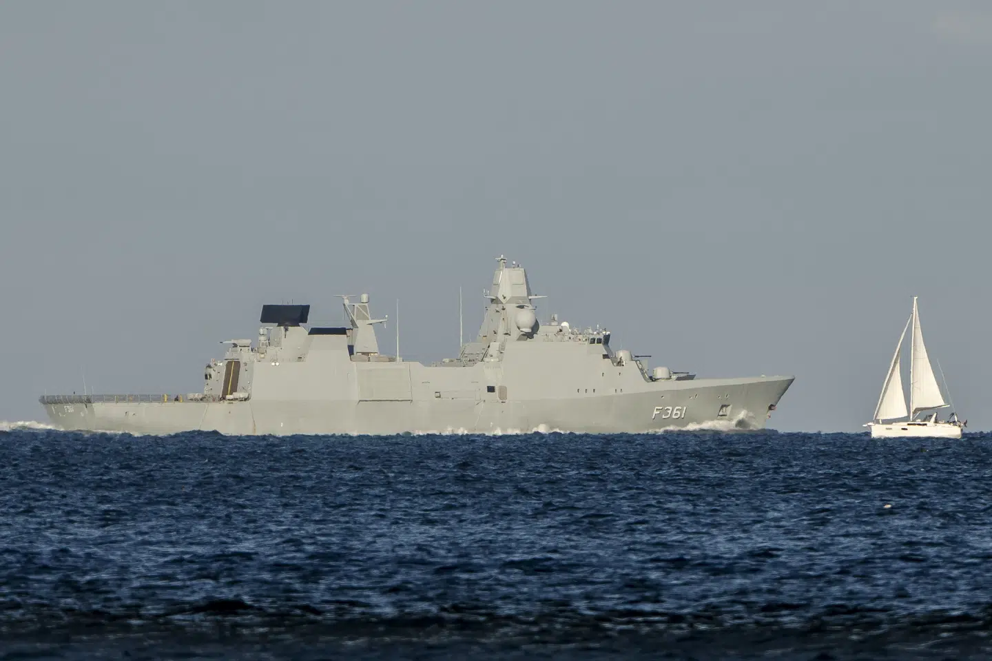 I april blev det besluttet, at Danmark skal erstatte de tre fregatter i Iver Huitfeldt-klassen med nye luftforsvarsfregatter. (Arkivfoto).