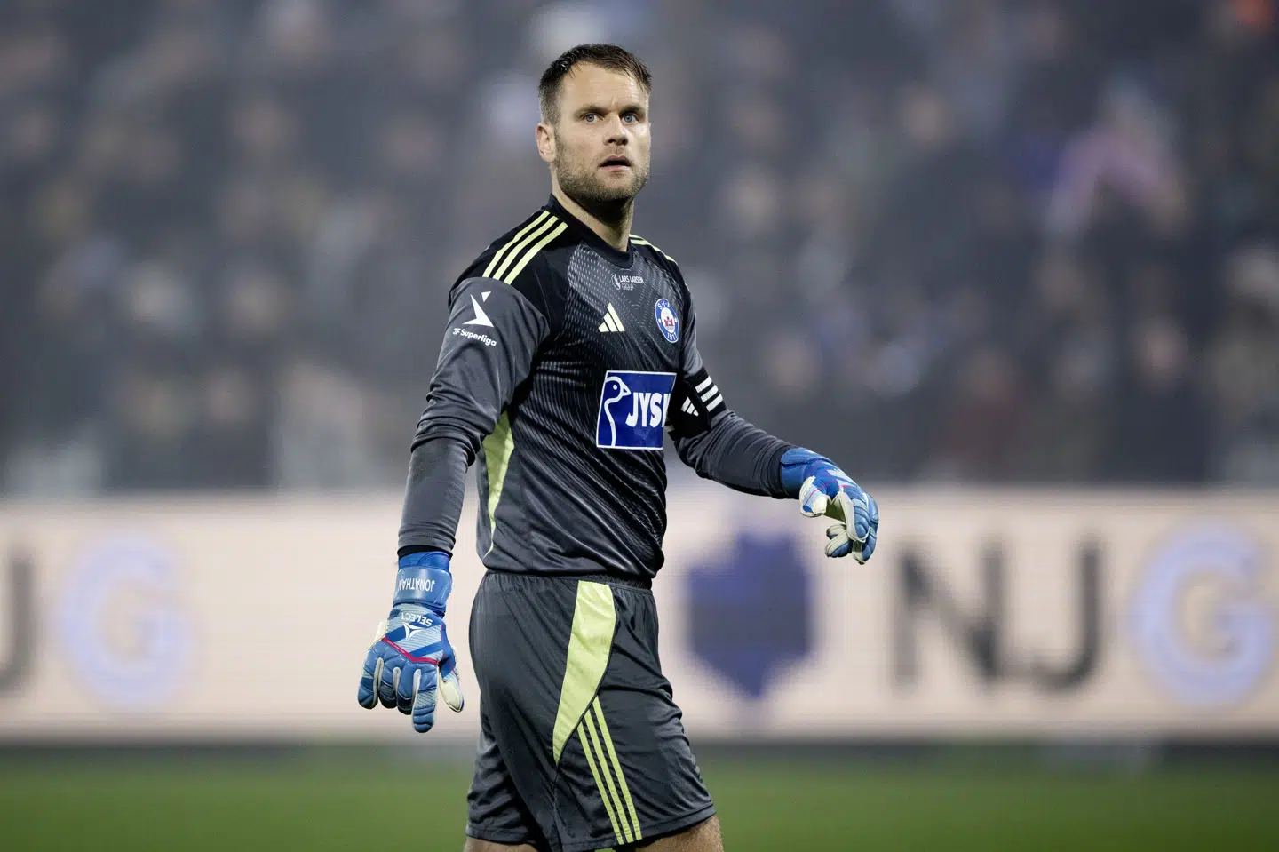 Nicolai Larsen står noteret for 185 kampe for Silkeborg IF. (Arkivfoto).