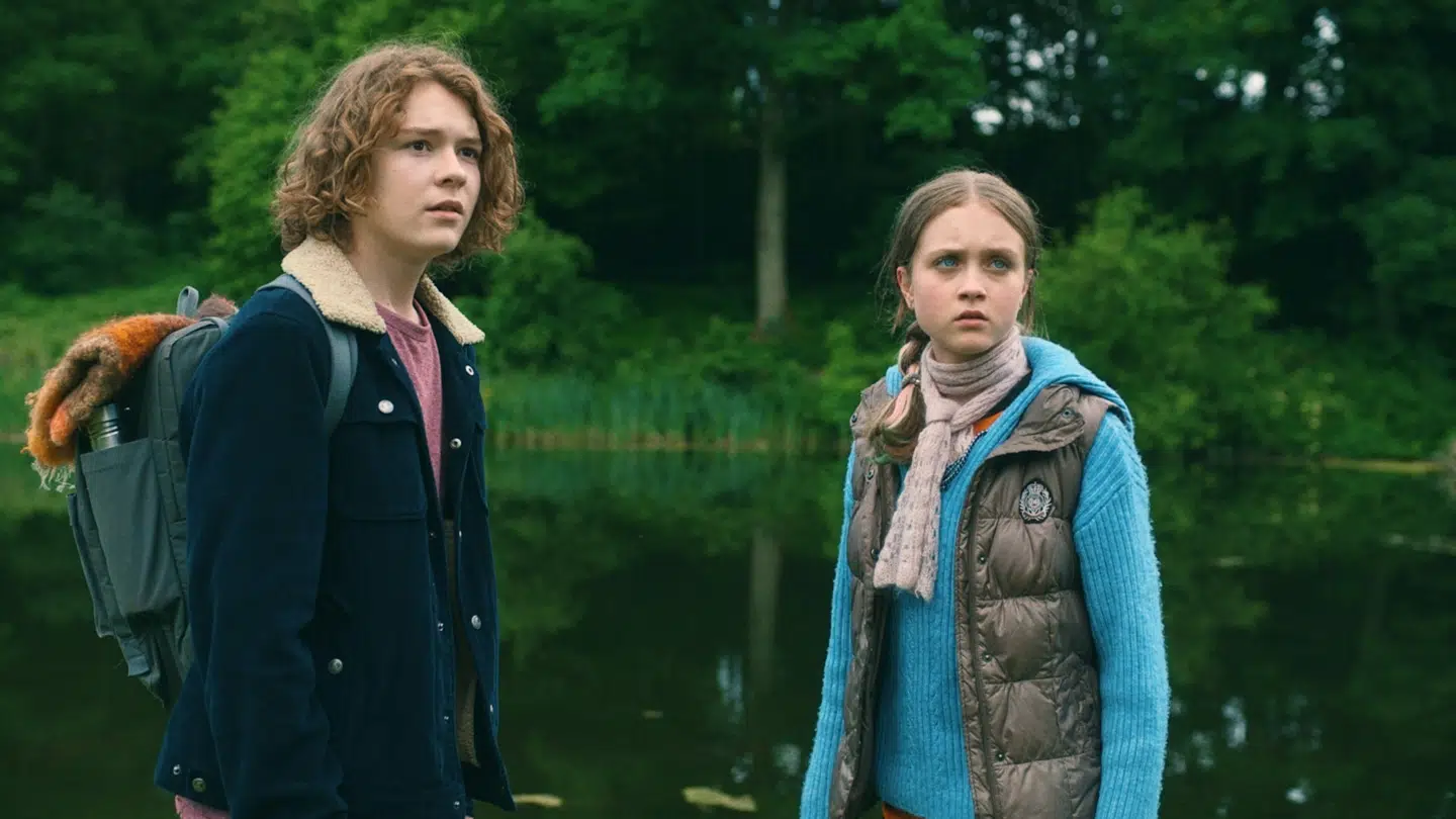 Valde og Celine i den magiske skov.