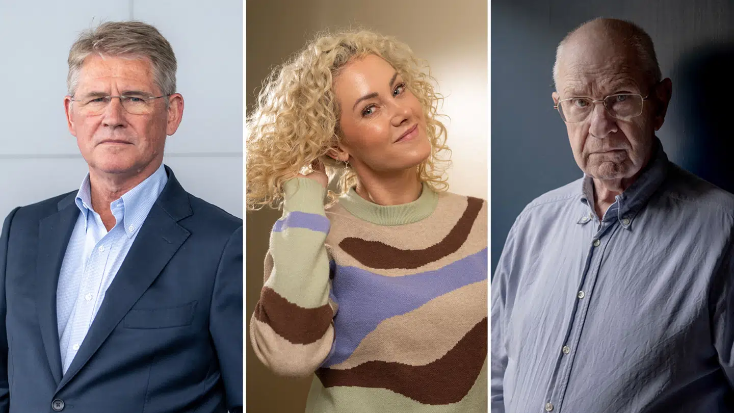 Lars Rebien Sørensen, Christina Sander og Jørgen Ejbøl.