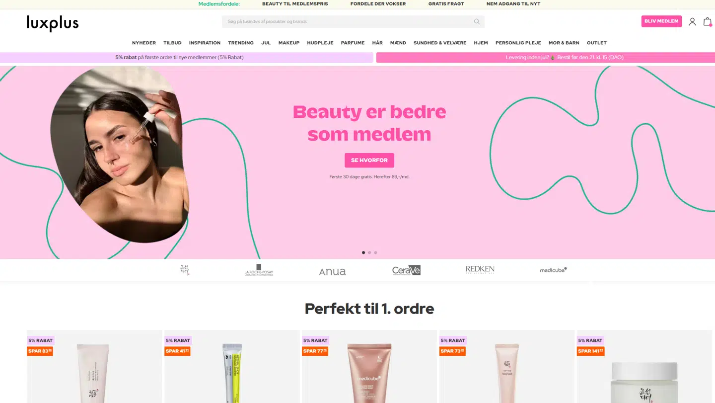 Det stortjenende firma Luxplus blev 16. december politianmeldt for vildledning af deres kunder. Her blev forbrugere ifølge Forbrugerombudsmanden ikke gjort tilstrækkeligt opmærksom på, at de tegnede et betalingsabonnement under en transaktion.