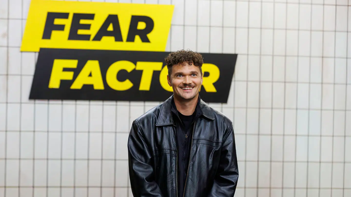 Komiker Ruben Søltoft er vært på 'Fear Factor'.