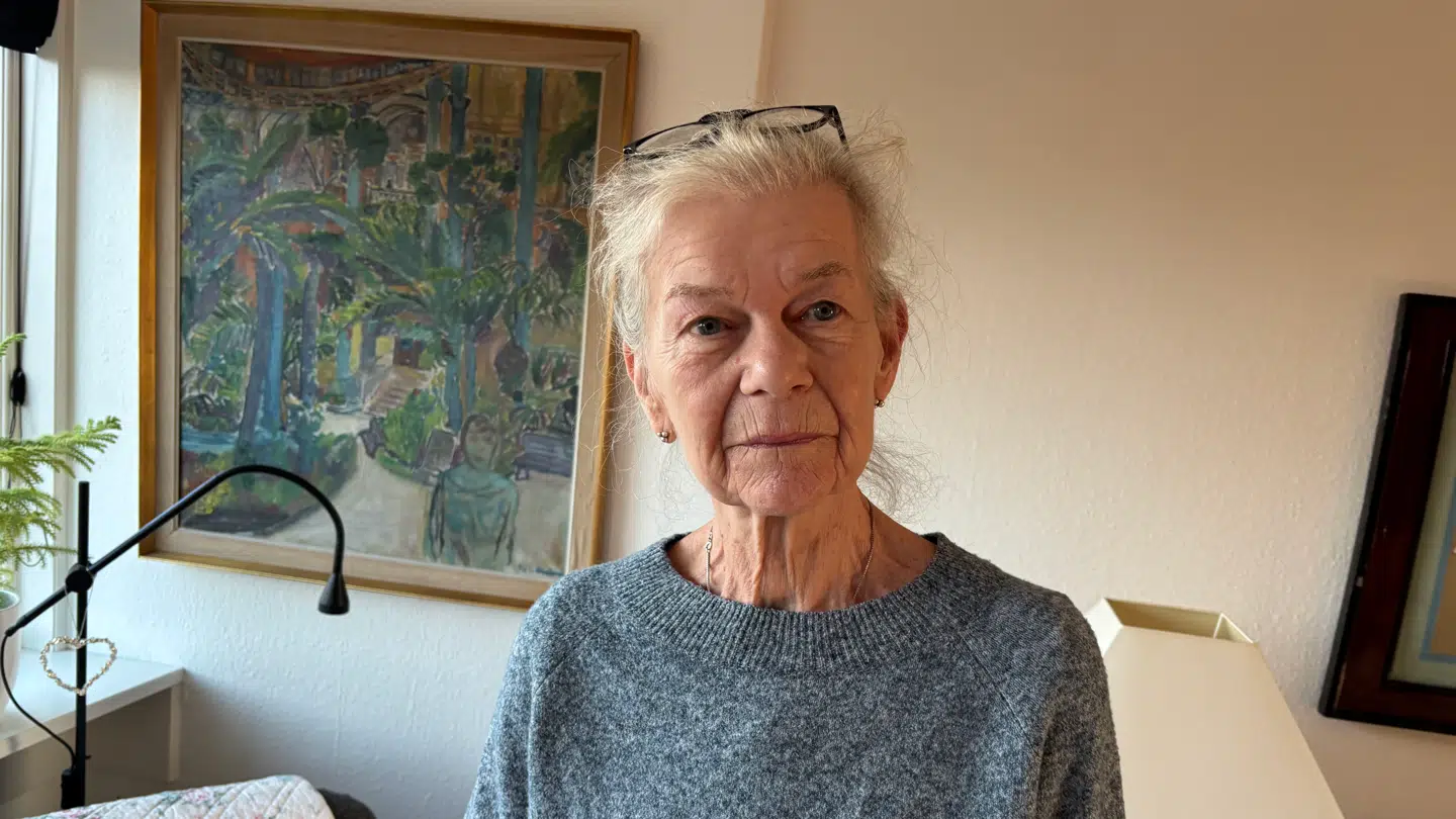 B.T. har besøgt Gitte Løvenaa, der fra sin lejlighed på Frederiksberg bytter samlekort fra TV 2-julekalenderen 'Valdes Jul Vintermiraklet'.