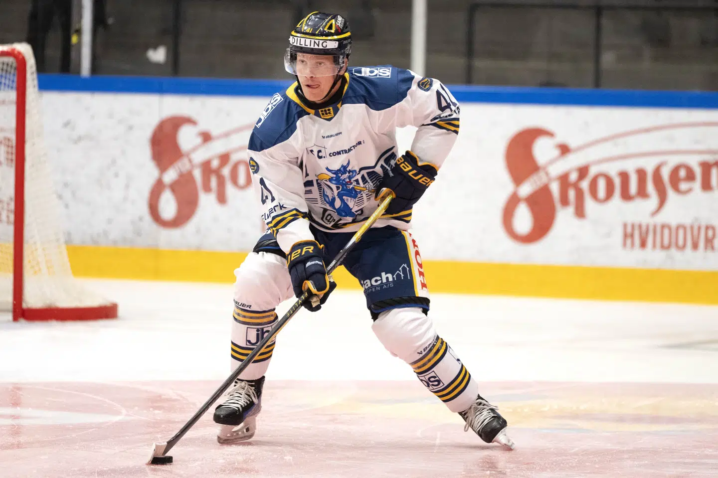 Mads Larsen og co. er gået i udbrud i toppen af Metal Ligaen. (Arkivfoto).