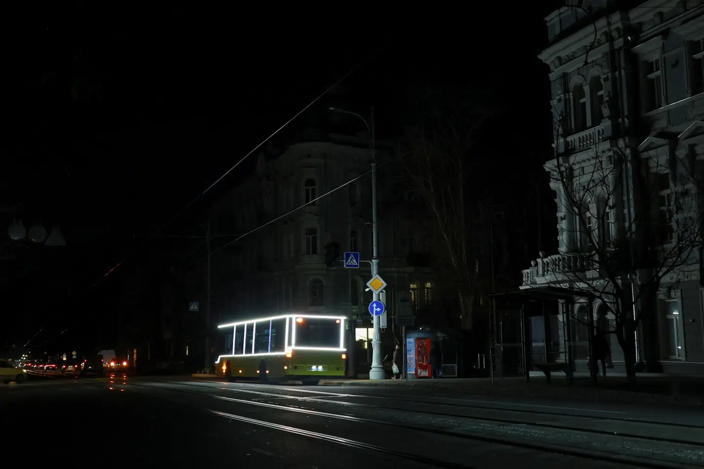 Rusland har de seneste dage skruet op for angrebene på regionen Odesa. Flere husstande i regionen er i øjeblikket uden strøm. (Arkivfoto).
