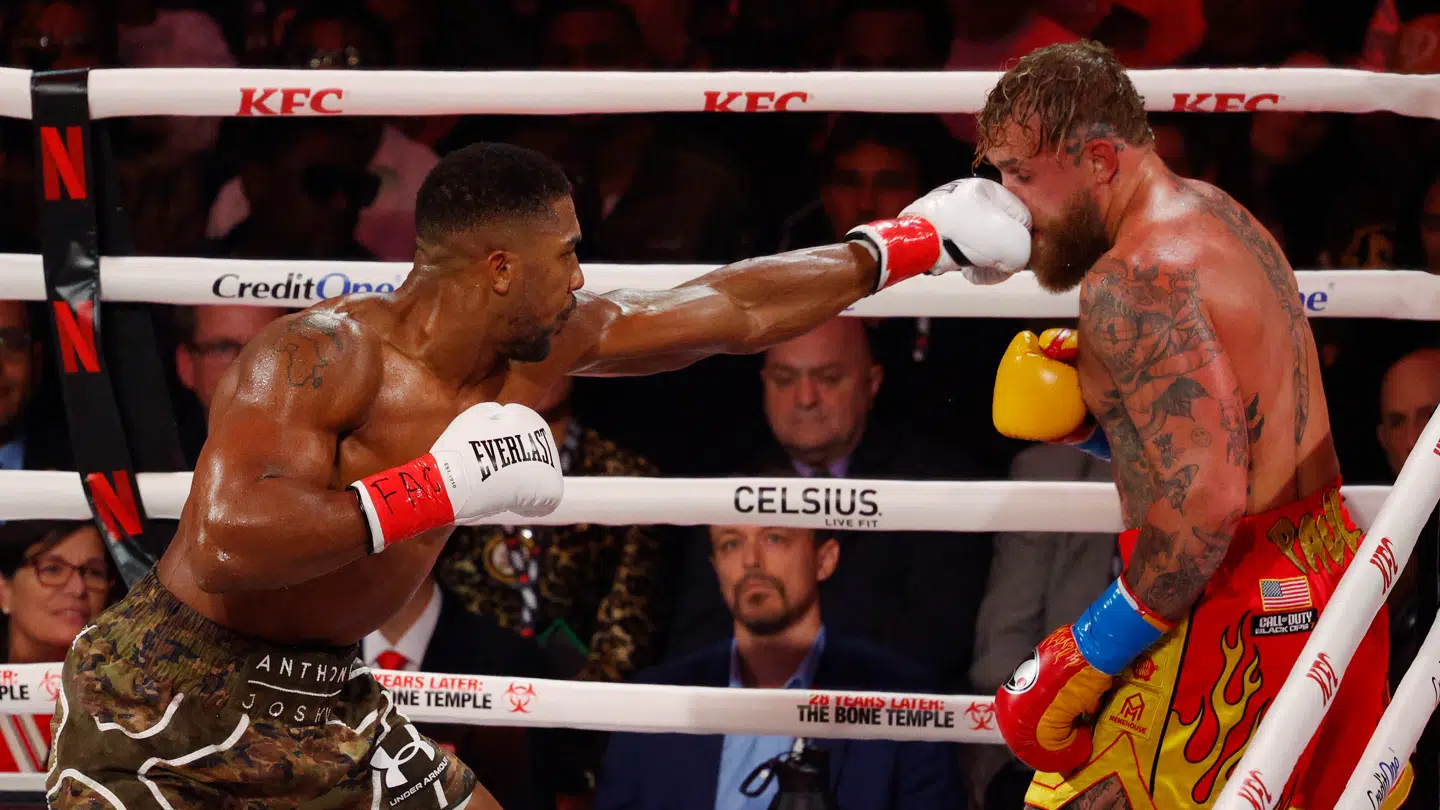 Jake Paul fik en på tuden.