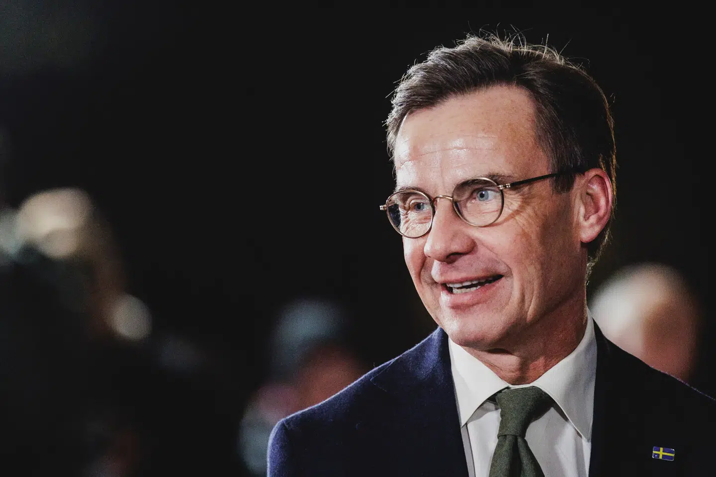 Den svenske statsminister, Ulf Kristersson, har lørdag holdt sin juletale i boligen i Harpsund. Han spår, at det nye år kommer med længe ventede bedre tider for den svenske befolkning. (Arkivfoto).