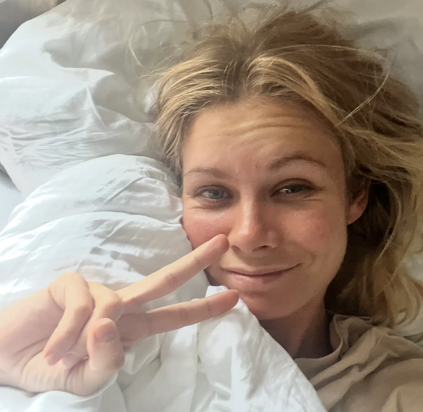 Laura Hansen lå syg i sin lejlighed, da Wolt-budet troppede op.