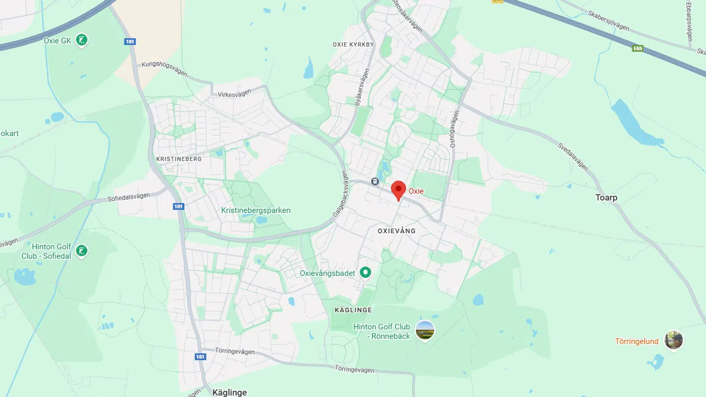 Det var i Oxie i Malmø, at en 12-årig dreng skulle have skudt og dræbt en mand i tyverne tidligere på måneden.