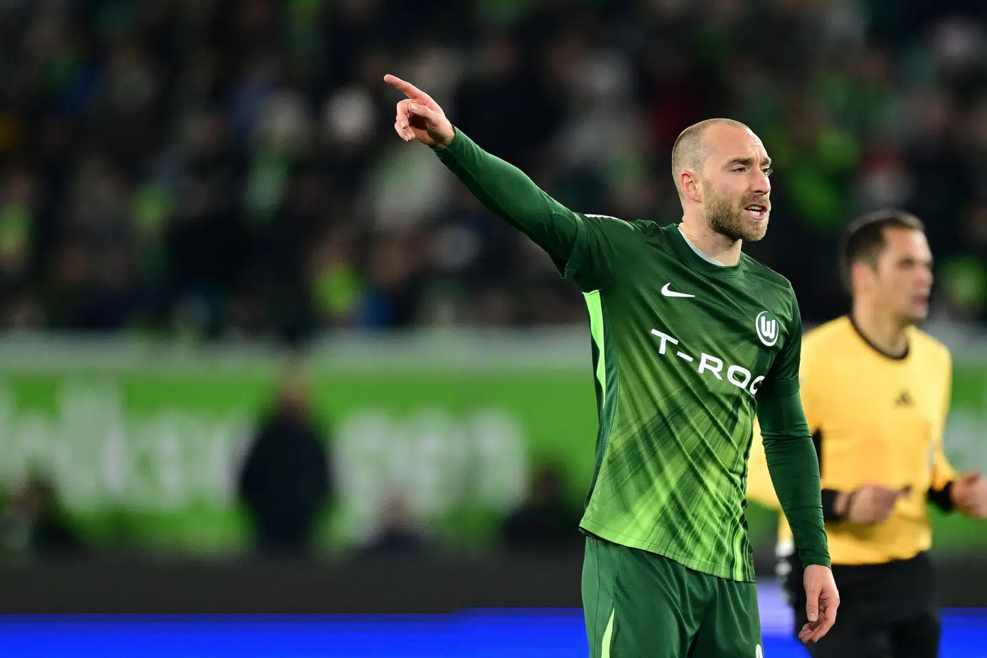 Christian Eriksen var eneste dansker i startopstillingen, da Wolfsburg tabte en underholdende hjemmekamp med 3-4 til Freiburg.