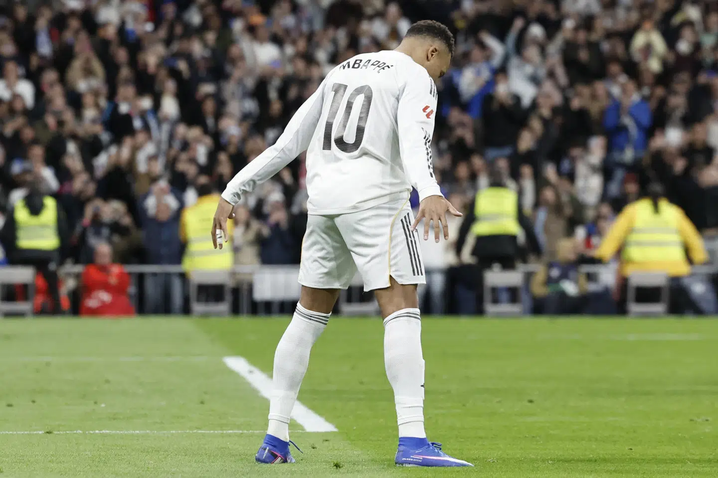 Kylian Mbappe scorede sit mål nummer 59 i 2025 for Real Madrid. Det er en tangering af Cristiano Ronaldos rekord fra 2013.