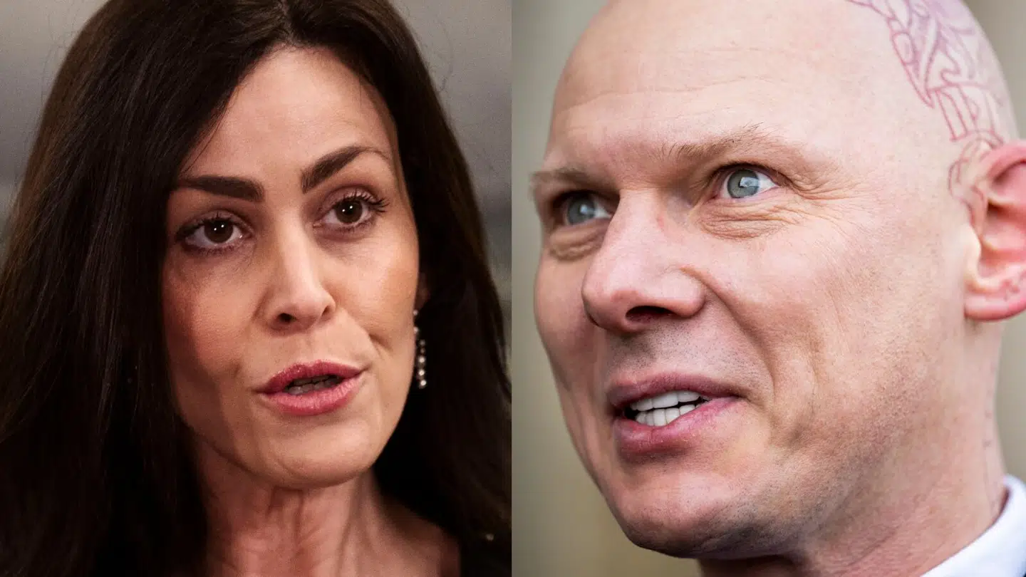 Jim Lyngvild går til frontalangreb på DF-profilen Mette Thiesen .