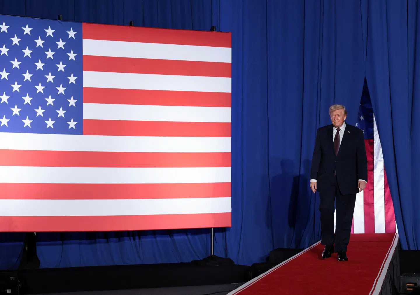 USAs præsident, Donald Trump, forleden i North Carolina. Nu udpeger han særlig udsending til Grønland.