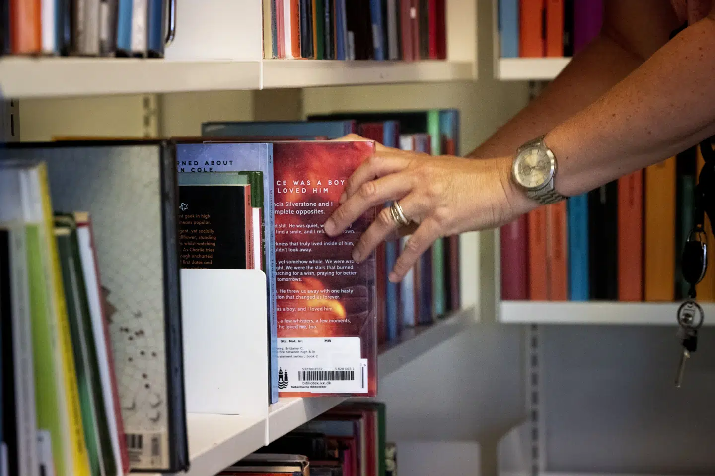 Samlet set har der været 32 millioner udlån på bibliotekerne inklusive udlån af lydbøger og e-bøger. (Arkivfoto).