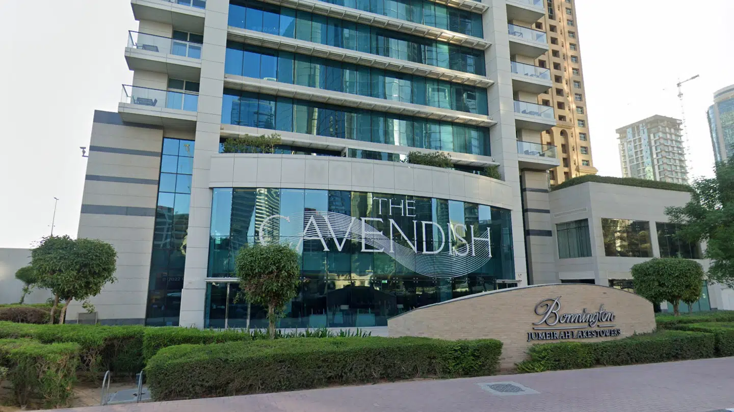 Drabet skulle være sket på luksushotellet Bonnington i Dubai.