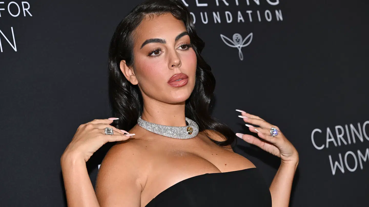 Georgina Rodriguez attends the Kering Caring for Women Dinner at The Pool on Thursday, Sept. 11, 2025, in New York. (Photo by Evan Agostini/Invision/AP)