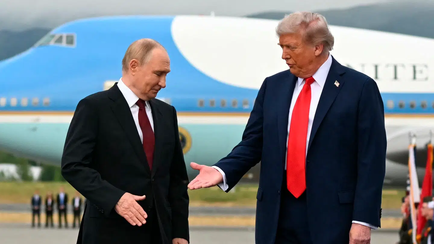 Vladimir Putin og Donald Trumps møde i Alaska var et af året mest markante øjeblikke.