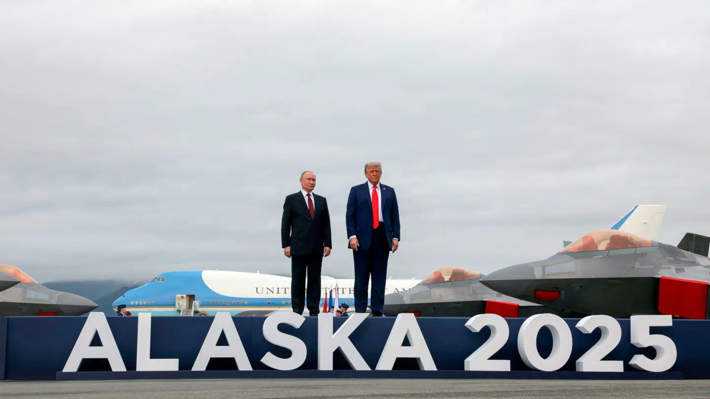 Putin og Trump i Alaska.