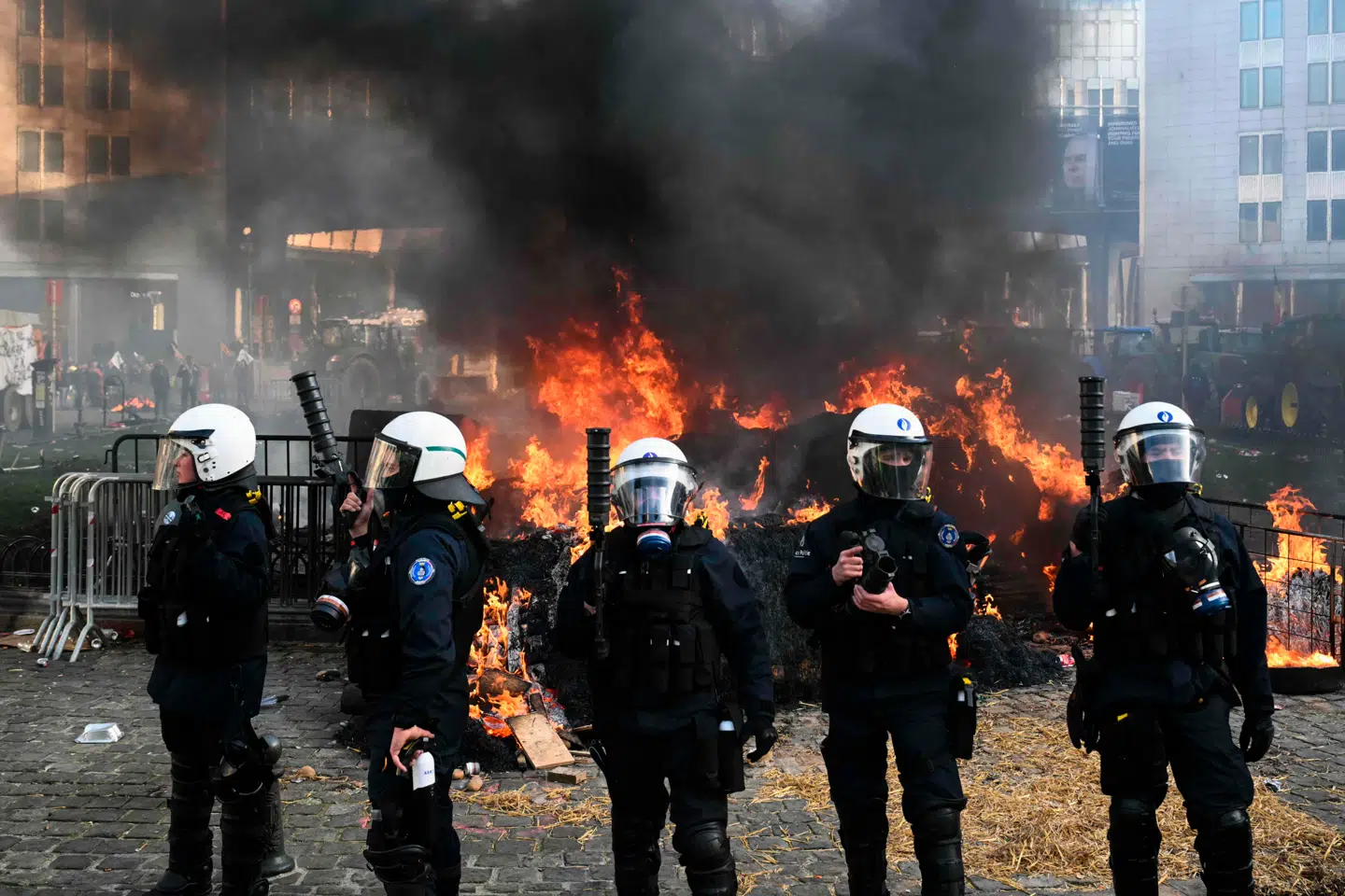 Landmænd har været på gaden i protester mod ændringer i EUs landbrugsstøtte og frihandel. Kampen om forandring vil være afgørende for EU i det kommende år.