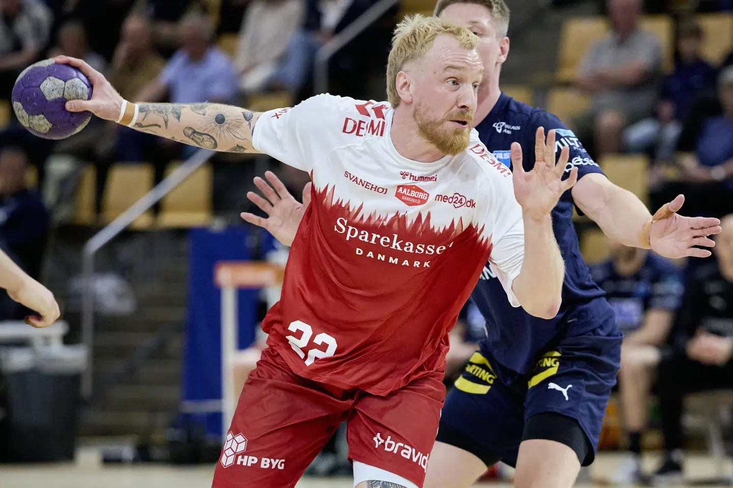 René Antonsen er i gang med sin sidste sæson i Aalborg, som har solgt ham til franske Nantes. (Arkivfoto).