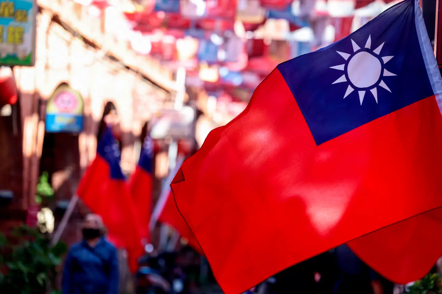 Den seneste uge har USA solgt raketter, missiler og haubitser for sammenlagt 11 milliarder dollar (70 milliarder kroner) i et forsøg på at forhindre Kina i at erobre Taiwan. Foto: I-HWA CHENG, Scanpix.