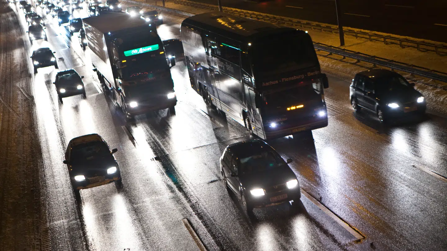 Der er risiko for tæt juletrafik i løbet af lillejuleaften.